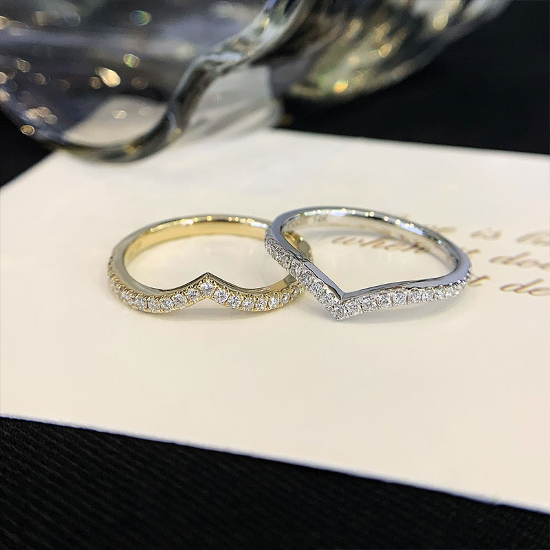K Gold Lab Diamond Finger Ring